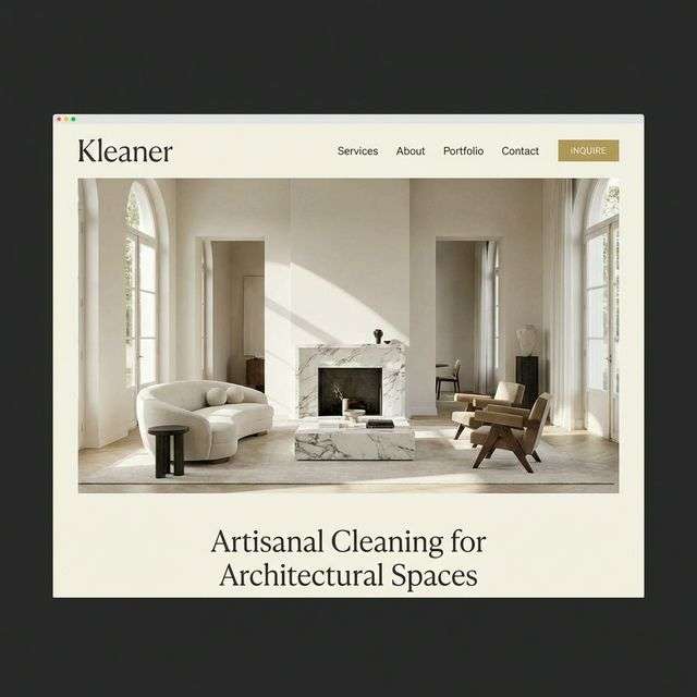 Kleaner Web