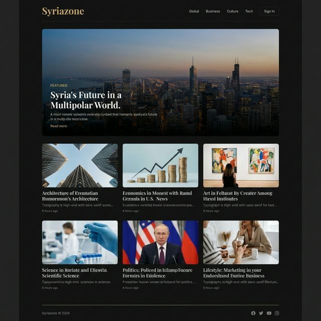Syriazone homepage